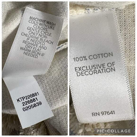 J Jill SZ L Coastal Nautical Striped Top - Picture 8 of 9